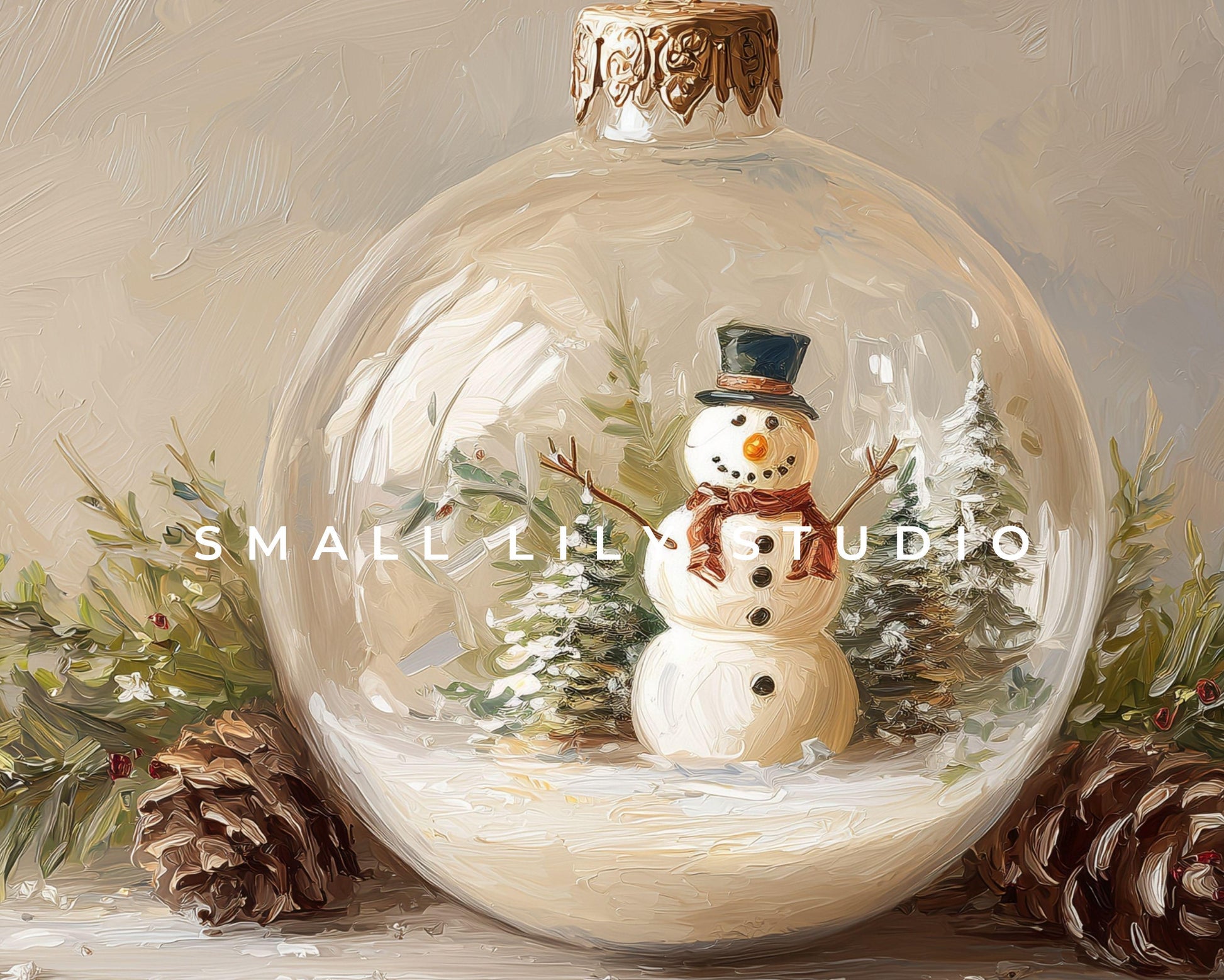 FRAME TV art Christmas Ornaments BUNDLE of 4, Samsung Frame tv art Cute Festive Winter Holiday Pictures tv screensaver | TV1079