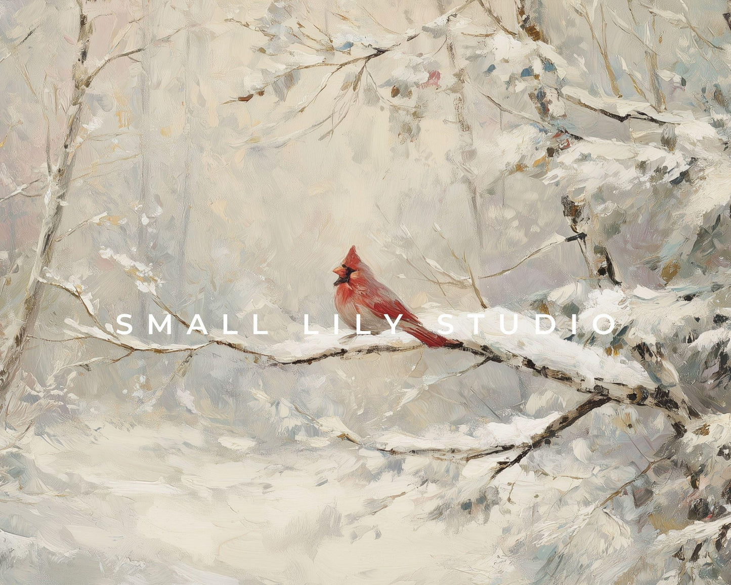 Red Cardinal Desktop Wallpaper Set, Christmas Phone Wallpaper, Winter iPhone Wallpaper, Aesthetic iPad Background Vintage Style | WS157