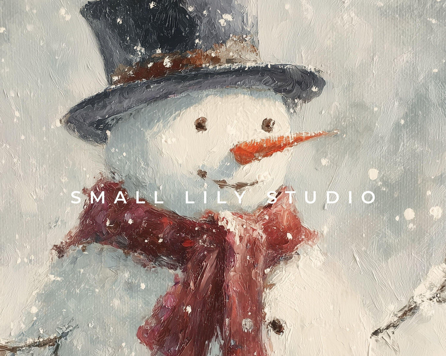 Snowman Desktop Wallpaper Set, Holiday Phone Wallpaper, Cute Christmas iPhone Wallpaper, Winter iPad Background | WS148