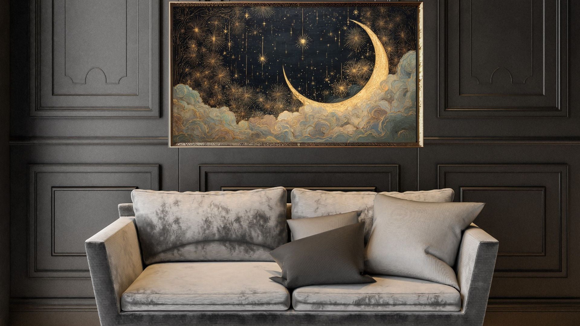 Art Deco New Years Frame TV art